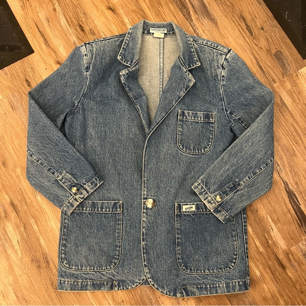 Guess by Marciano Blue Denim Jacket
